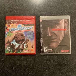Playstation 3 games NWT